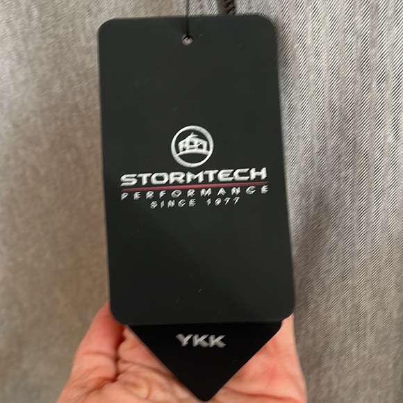 NWT Awesome Stormtech Performance Men’s Gray Jacket, great details and quality! - Picture 6 of 11